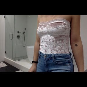 Crushed Velvet Leotard